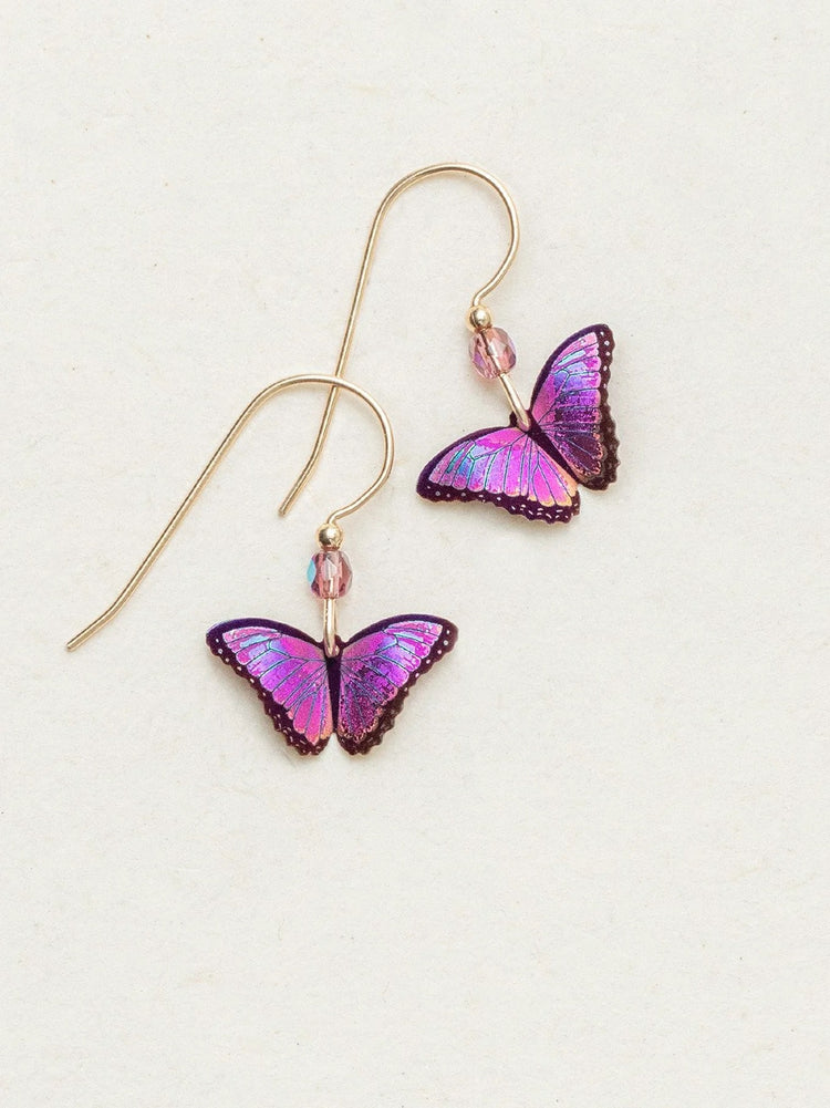 Holly Yashi Petite Bella Butterfly Hook Earrings