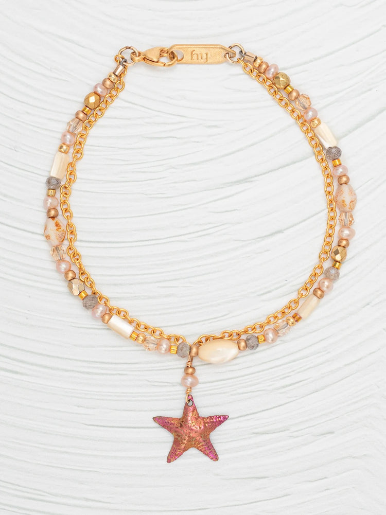 Holly Yashi Carmel Beaded Bracelet