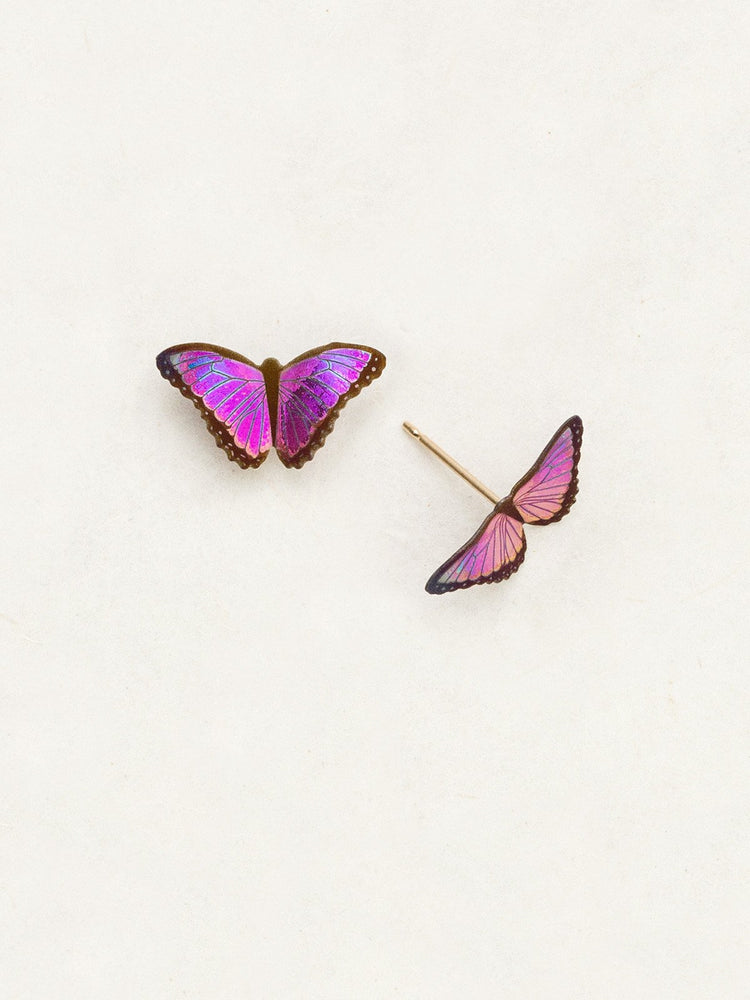 Holly Yashi Petite Bella Butterfly Post Earrings