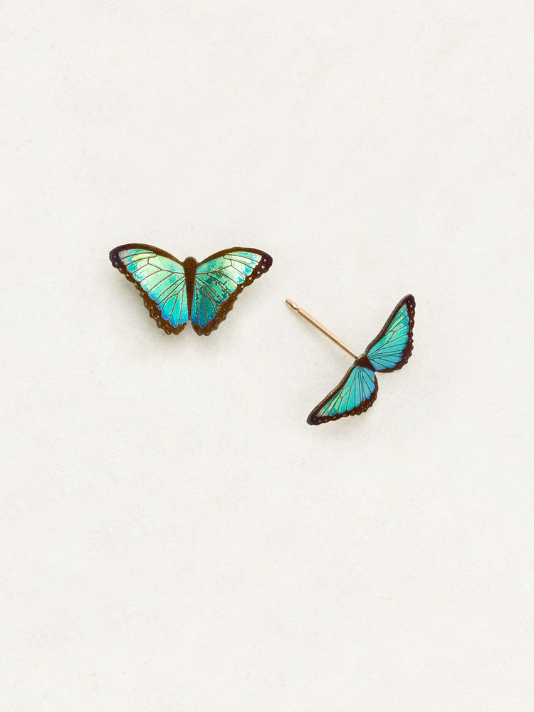 Holly Yashi Petite Bella Butterfly Post Earrings