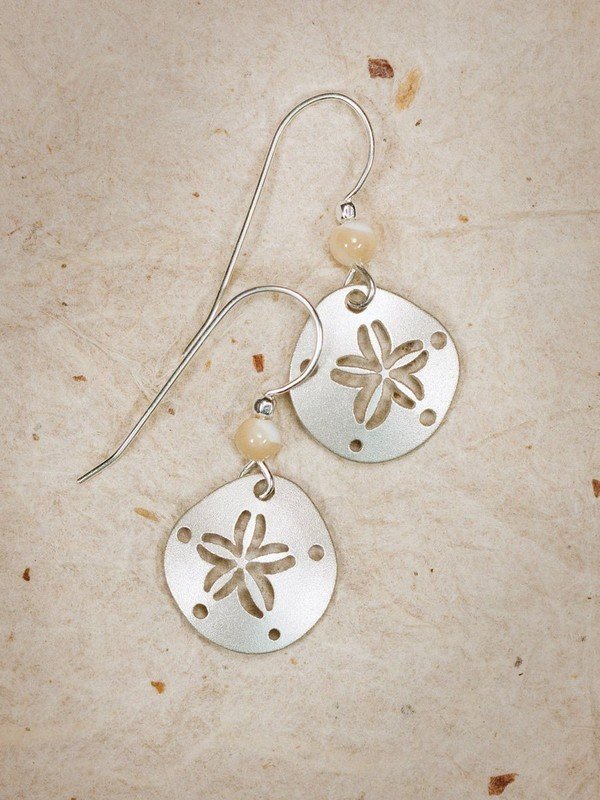 *RETIRED* Holly Yashi Sand Dollar Earrings