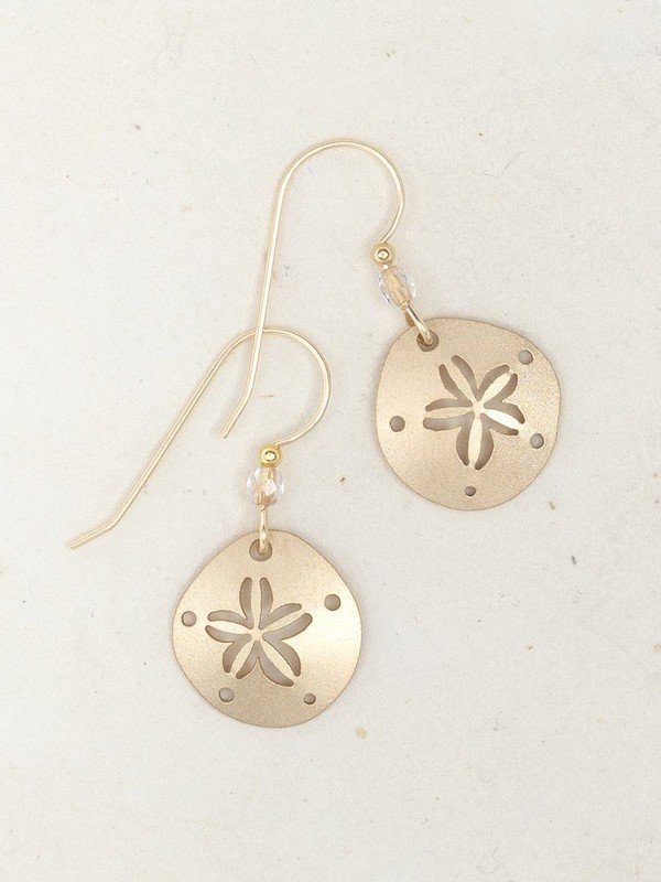 *RETIRED* Holly Yashi Sand Dollar Earrings