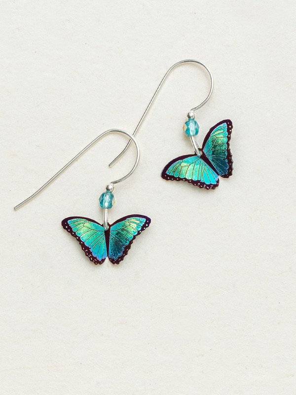 Holly Yashi Petite Bella Butterfly Hook Earrings