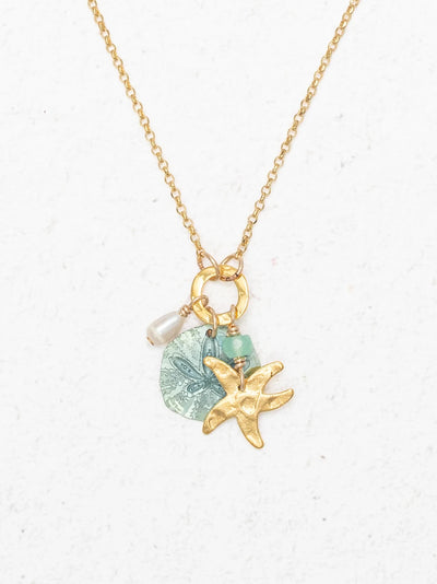 Holly Yashi Sandra Necklace - Sage