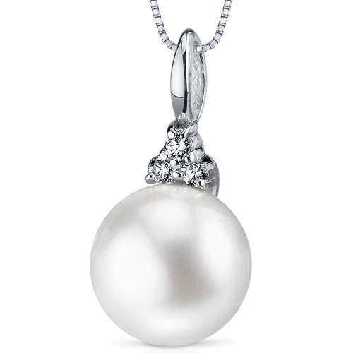 Sterling Freshwater White Pearl Pendant