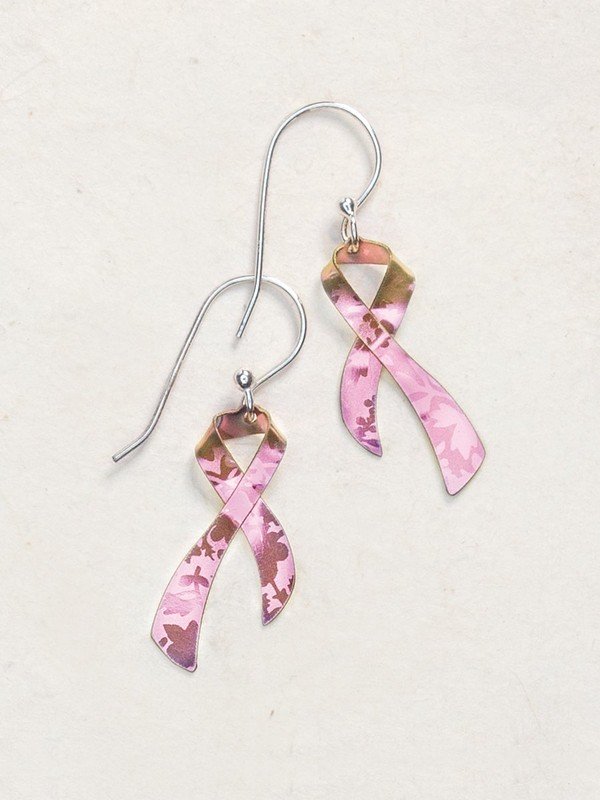 Holly Yashi Breast Cancer Awareness Special Edition Earrings